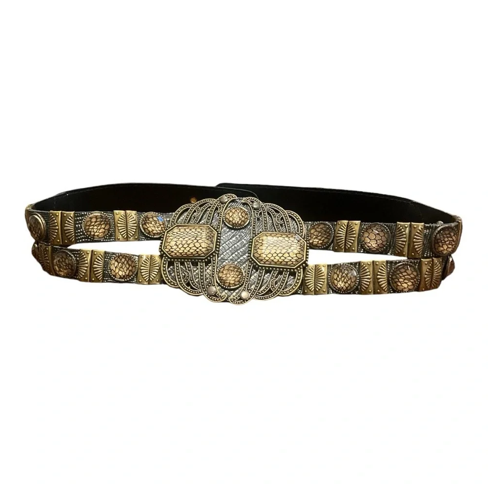 Leatherock by Nina Arjani Designs Vintage 80’s handcrafted design. EE